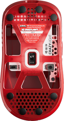 Pulsar X2 CRAZYLIGHT Mini Wireless Gaming Mouse - T1 Edition Red