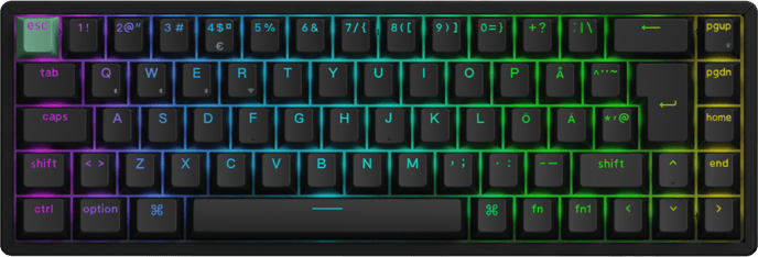 Keychron K6 HE Wireless Tri-Mode Hot Swap QMK Gateron 2.0 Purple Magnetic Switch Black