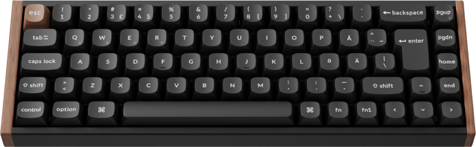 Keychron K6 HE SE Wireless Tri-Mode Hot Swap QMK Gateron 2.0 Purple Magnetic Switch Wood Black