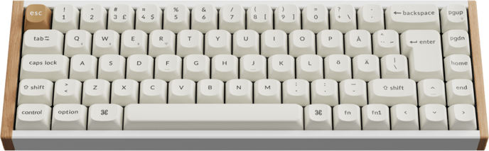 Keychron K6 HE SE Wireless Tri-Mode Hot Swap QMK Gateron 2.0 Purple Magnetic Switch Wood White