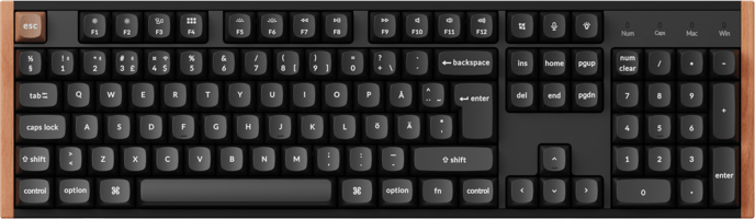 Keychron K10 HE SE Wireless Tri-Mode Hot Swap QMK Gateron 2.0 Purple Magnetic Switch Wood Black