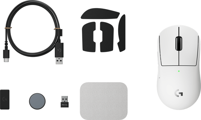 Logitech G - Pro X Superlight 2c Vit - Julkalender (20st)