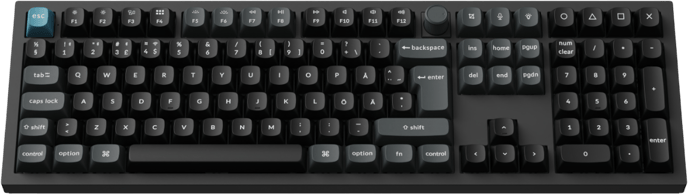 Keychron Q6 Ultra 100% 8K Wireless Tri-Mode Black Keychron POM Brown