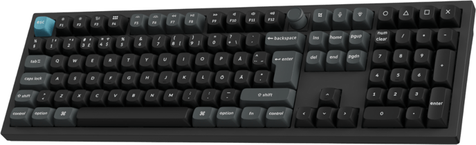 Keychron Q6 Ultra 100% 8K Wireless Tri-Mode Black Keychron POM Brown