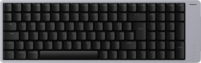 Lofree Flow 2 100 Black Kailh Pulse Tactile