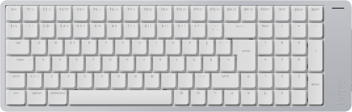 Lofree Flow 2 100 White Kailh Surfer Linear