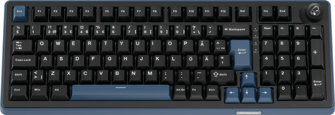 Ducky OK-M 98 Black 98% KTT Linear