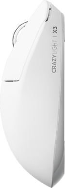 Pulsar X3 CRAZYLIGHT Medium Wireless Uyuni White