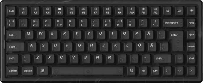 Keychron K2 HE SE Wireless Tri-Mode Resin Edition