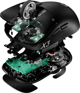 Logitech Pro X 3 Superstrike Midnight Black