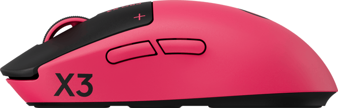 Logitech Pro X 3 Superstrike Pink Eclipse