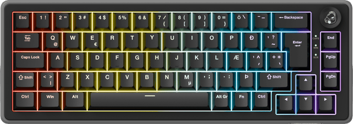 Ducky OK-HE-65 - Black 65% Haimu HE Switch