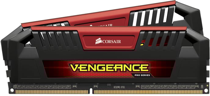 Corsair 16GB (2x8GB) DDR3 CL9 1866MHz VENGEANCE PRO RÖD