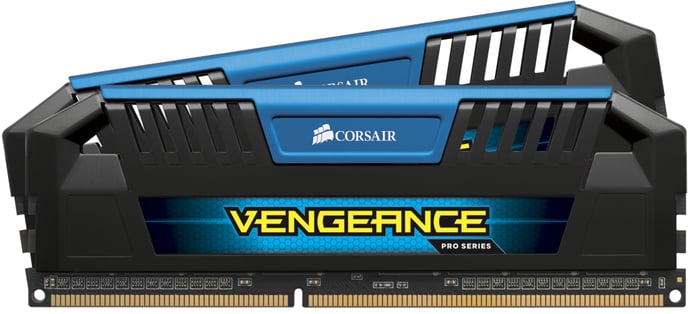 Corsair 8GB (2x4GB) DDR3 CL9 1600MHz VENGEANCE PRO BLÅ