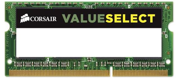 Corsair 4GB (1x4GB) DDR3L CL11 1600MHz SO-DIMM
