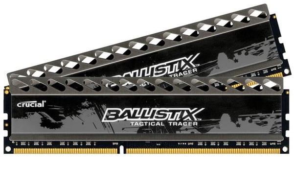 Crucial 8GB (2x4GB) DDR3 CL9 1866MHz Ballistix Tactical Tracer LED