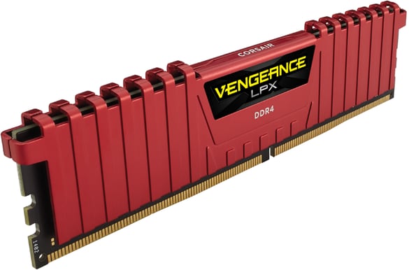 Corsair 16GB (4x4GB) DDR4 3300Mhz Vengeance LPX -Röd