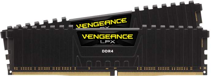 Corsair 8GB (2x4GB) DDR4 3000MHz CL15 Vengeace LPX Svart
