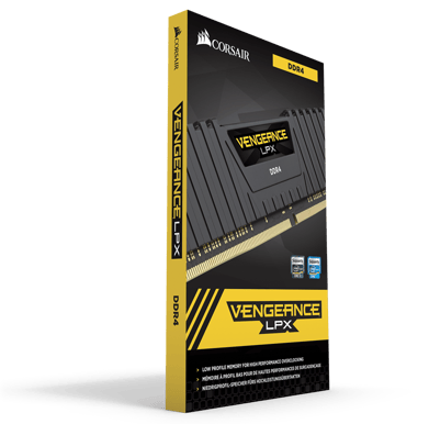Corsair 16GB (2x8GB) DDR4 2666Mhz CL16 Vengeance LPX Svart
