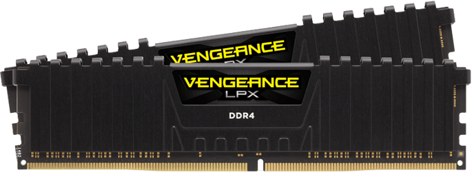 Corsair 8GB (2x4GB) DDR4 2133MHz CL13 Vengeance LPX Svart