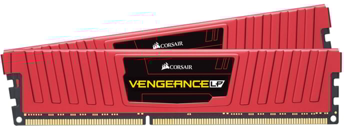 Corsair 16GB (2x8GB) DDR3L CL9 1600MHz Vengeance LP Röd