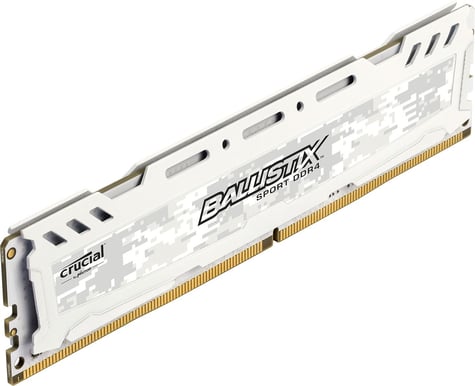 Crucial 16GB (2x8GB) DDR4 2400MHz CL16 Ballistix Sport LT Vit