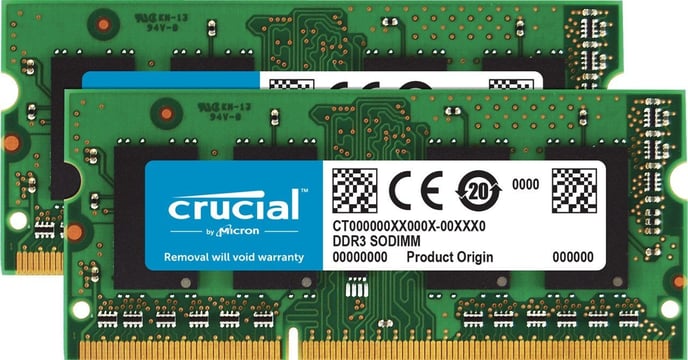 Crucial 32GB (2x16GB) DDR3L 1866MHz CL13 till MAC