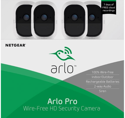 Arlo Pro Startpaket (4 kameror)