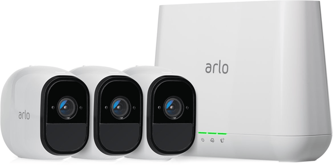 Netgear Arlo Pro 2 Startpaket (3 kameror)