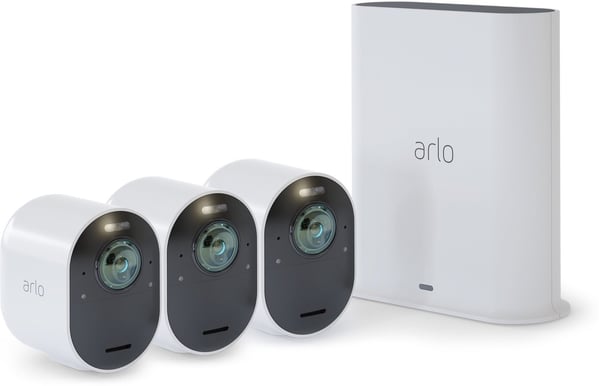 Arlo Ultra 4K UHD Startpaket (3 kameror)