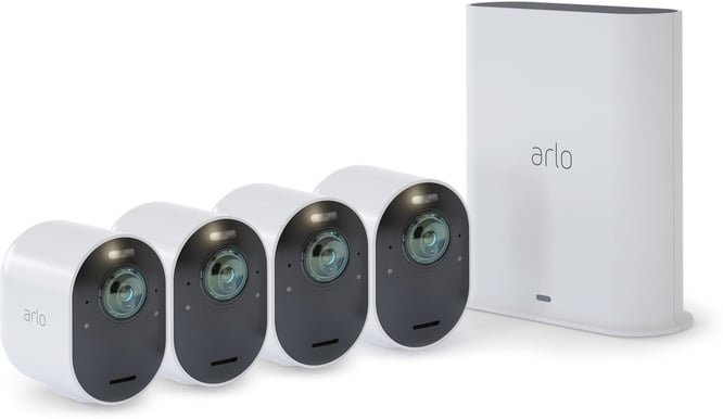 Arlo Ultra 4K UHD Startpaket (4 kameror)