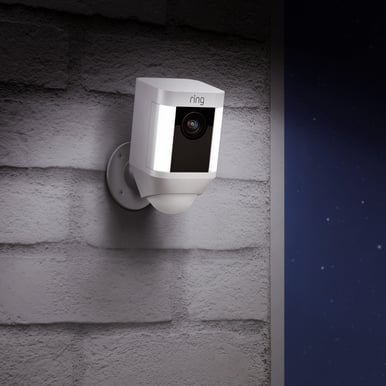 Ring SpotLight Cam Batteri Vit