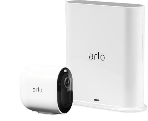 Arlo Pro 3 Startpaket (4 kameror) vit