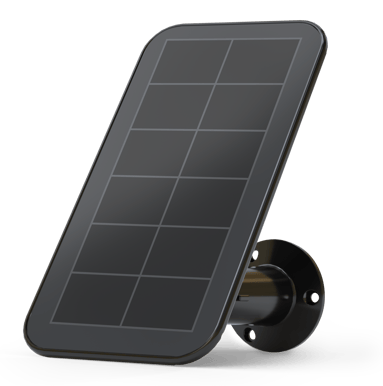 Arlo Ultra & Pro 3 Solcellsladdare Svart
