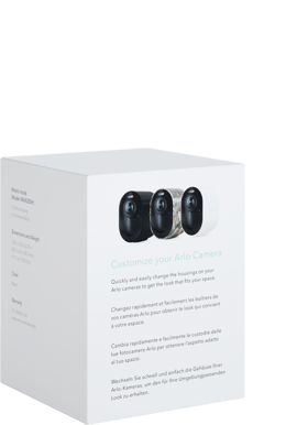 Arlo Ultra & Pro Kamerahus svart