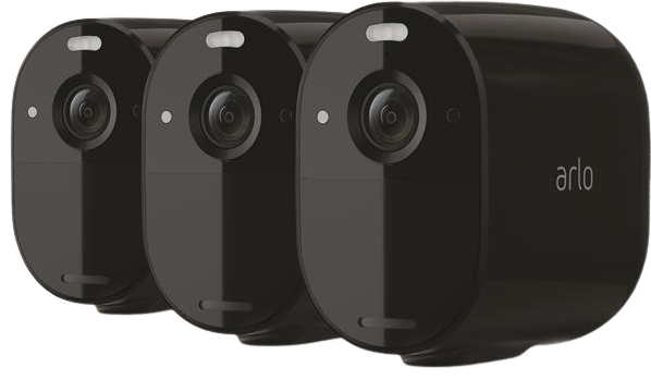 Arlo Essential (3 kameror) Svart