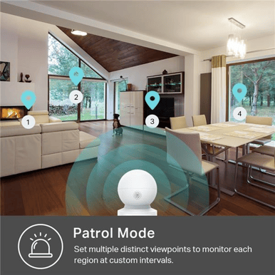 TP-Link Kasa Cam Spot Pan Tilt Camera KC115