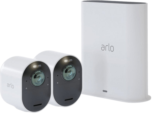 Arlo Ultra 2 Startpaket (2 kameror) Vit