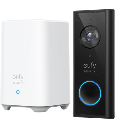 Anker Eufy Battery Video Doorbell 2K + Home Base 2