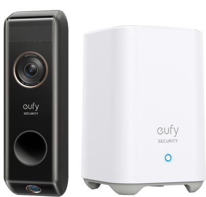 eufy battery powered video doorbell 2k hd with homebase