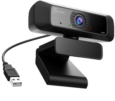 J5Create HD Webcam 360° Rotation, 1080p