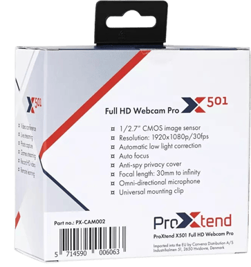 ProXtend X501 Full HD PRO Webcam