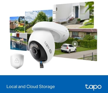 TP-Link Tapo C560WS Övervakningskamera Pan/Tilt
