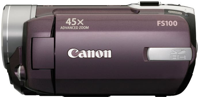 Canon DV FS100 Röd