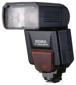 Sigma EF-530 DG Super Blixt, Nikon