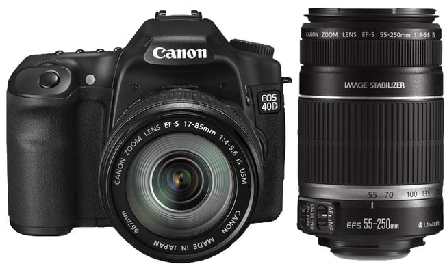 Canon EOS 40D Kit EF-S 18-55 & 55-250 IS