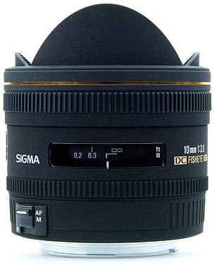 Sigma Objektiv 10mm f/2.8 EX DC FISHEYE HSM
