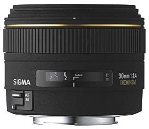 Sigma Objektiv 30mm f/1.4 EX DC HSM