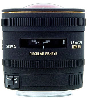 Sigma Objektiv 4.5mm f/2.8 EX DC FISHEYE HSM