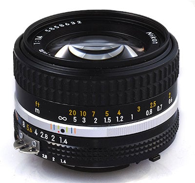 Nikon Objektiv 50mm f/1.4 MF